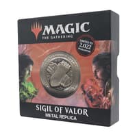 Fanattik Magic: The Gathering - Réplique Sceau de la Vaillance en Édition Limitée magic, the, gathering Figurer och repliker