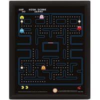 Pyramid International Pac-Man - Affiche lenticulaire 3D Labyrinthe pac, man Posters, Stickers et Impressions