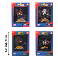 YuMe YuMe Hero Box Attack Series - Spider-Man Figurines 8cm Display (12 units) Spider, Man marvel Figures & Replica's