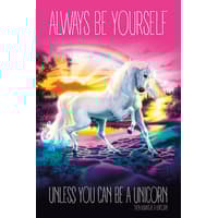 Pyramid International Unicorn - Always Be Yourself Maxi Poster none Posters, Stickers et Impressions