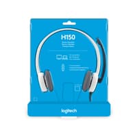 Logitech Logitech H150 Wired Stereo Headset Cloud White  Headsets