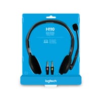 Logitech Logitech H110 Wired Stereo Headset  Headsets