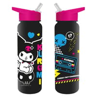 Pyramid International Hello Kitty - Bouteille en plastique Kuromi Ambiance Punk Hello, Kitty Vajilla y menaje del hogar