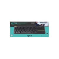 Logitech Logitech K400+ Professional Wireless Touch Keyboard Black Azerty BE  Keyboard