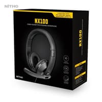 Nitho Nitho - NX100 Wired Stereo Gaming Headset Black for PC, PS4/PS5, Xbox, Nintendo Switch  Headphones Playstation 4 Accessoires  Xbox One Accessories  Nintendo Switch Playstation 5 Xbox Series X Xbox Series S Nintendo Switch OLED