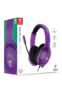 Turtle Beach Turtle Beach - Casque de jeu filaire Airlite Fit Ghost Purple pour Nintendo Switch, Switch Lite et Switch modèle OLED  Nintendo Switch Zubehör  Nintendo Switch Lite Nintendo Switch OLED