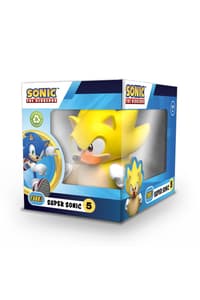 TUBBZ Numskull - Best of TUBBZ Papera da bagno in scatola - Sonic the Hedgehog - Super Sonic - 9cm Sonic, the, Hedgehog Figurer och repliker