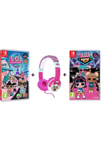 CLD Distribution S.A. Traffic Bundle L.O.L. Surprise! Movie Night + L.O.L. Surprise! My Diva Kids Headphones  
