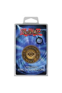 Fanattik Yu-Gi-Oh! - Moneda coleccionable de edición limitada "Rey de los Juegos" yu, gi, oh Figuritas y réplicas