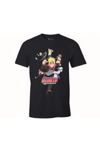 Cotton Division Boruto and his friends - Logo Black T-Shirt - XL boruto T-Shirt