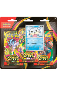 The Pokémon Company Pokémon JCC - Pack de 3 Boosters sous blister Méga-Évolution - ME06 Règne Delta Otaria - FR pokemon Pokémon JCC
