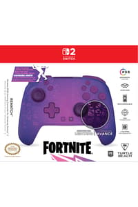 Turtle Beach Turtle Beach - Manette de jeu RVB sans fil Rematch Fortnite "Kevin the Cube" pour Nintendo Switch 2, Switch, Switch Lite et Switch modèle OLED  Nintendo Switch Tillbehör  Nintendo Switch Lite Nintendo Switch OLED Nintendo Switch 2