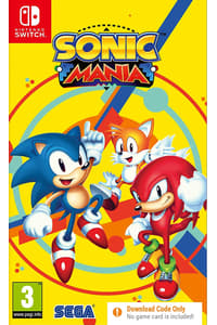 SEGA Sonic Mania (Code-in-a-box) - Nintendo Switch  Nintendo Switch Juegos