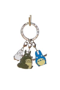 Benelic Ghibli - Mein Nachbar Totoro - Grauer, blauer und weißer Totoro-Schlüsselanhänger aus Metall ghibli totoro 