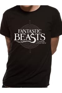 Neca Harry Potter - Camiseta unisex con el logo de Fantastic Beasts - S fantastic, beasts harry, potter Camiseta
