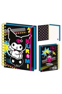 Pyramid International Kuromi - Punk VibesPlush A5 Notebook  