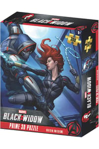 Prime 3D Marvel - Viuda Negra vs Taskmaster Puzzle Lenticular 300 piezas 46x31 cm marvel Juegos y juguetes