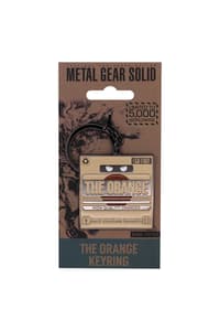 Fanattik Metal Gear Solid 2 - "The Orange" Keyring Limited Edition metal, gear, solid Keychain