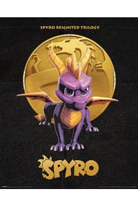 Pyramid International Spyro (Golden Dragon) - Mini Poster Spyro, the, Dragon Posters, Stickers en Printing