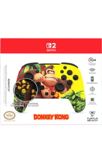 Turtle Beach Turtle Beach - Manette de jeu RVB sans fil Rematch Donkey Kong Jungle pour Nintendo Switch 2  