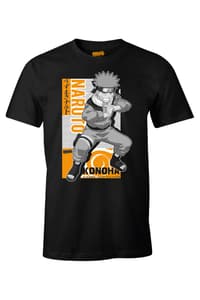 Cotton Division Naruto - T-shirt Noir Multi-clonage - XL naruto T-Shirt