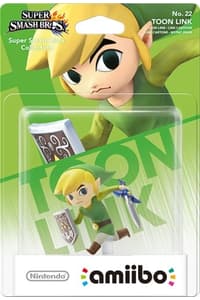 Nintendo Amiibo n°22 Toon Link Super Smash Bros. Collection The, Legend, Of, Zelda nintendo super, smash, bros Amiibo-figurer Super Smash Bros.