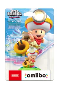 Nintendo Amiibo Capitan Toad e Fiore Parlante - Super Mario Bros. Wonder Collection Super, Mario Amiibo-figurer Super Mario Bros.