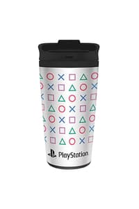 Pyramid International Playstation - Tazza da viaggio in metallo con icone playstation Muggar, koppar och glas