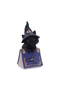 Nemesis Now Nemesis Now - Pocus Piccola Strega Familiare Gatto Nero e Libro degli Incantesimi Figura da collezione 12.7cm Nemesis, Now Figurer och repliker