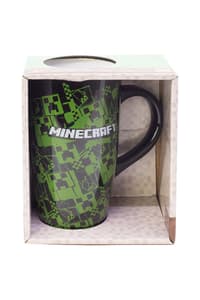 Stor Stor - Minecraft - "IconicMono" Latte Keramikbecher in Geschenkbox 680ml minecraft Tassen, Becher und Gläser