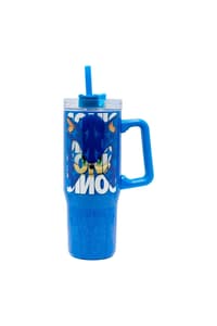 Stor Stor - Sonic the Hedgehog - Tazza da viaggio termica in acciaio inossidabile "Sonic" 940 ML Sonic, the, Hedgehog sega Porslin och hushållsartiklar