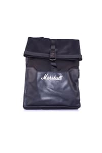 Marshall Marshall - Roll Top Uptown Rucksack Schwarz und Weiß marshall Taschen