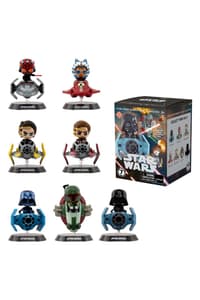 YuMe YuMe - Présentoir de figurines Cosbi Riders Série 1 Booble-Head Star Wars  en boîtes surprises (6 boîtes)  