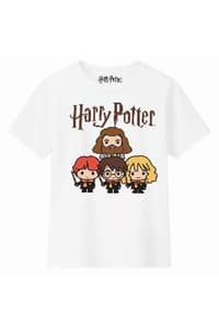 Cotton Division Harry Potter -  Harry and Friends - T-Shirt - Meisjes - 8 Jaar harry, potter T-Shirt