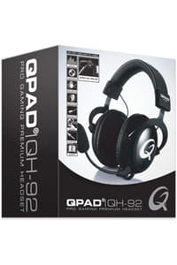 QPAD QPAD - QH-92 High End Stereo Gaming Headset, Closed Ear, Noise Cancelling detachable Microphone, Multiplatform  Headsets
