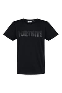Epic Games Fortnite - Black on Black Logo T-Shirt - XXL fortnite T-Shirt