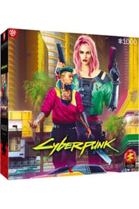 Good Loot Puzzle Good Loot Puzzle - Cyberpunk 2077 - "Kitsch Style" Puzzle 1000pz  Spel och leksaker