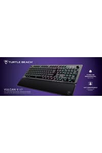 Turtle Beach Turtle Beach - Clavier de jeu mécanique linéaire RVB filaire grand format Vulcan II XP - Disposition française - Noir  