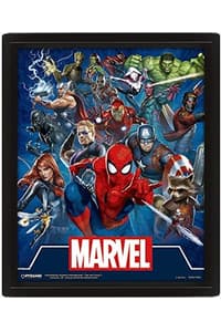 Pyramid International Marvel - Icone Cinematic Icons Evil 3D Poster Lenticolare 28,7 x 23,5cm marvel Affischer, klistermärken och trycksaker