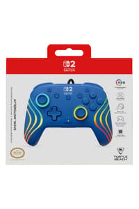 Turtle Beach Turtle Beach - Afterglow Wave Wired RGB Gaming Controller Blue for Switch 2, Switch & Switch OLED Model  Nintendo Switch Accessories  Nintendo Switch OLED Nintendo Switch 2