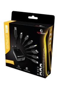 EgoGear EgoGear - SCH7 - 7 in 1 Charging Cable with Fast Euro USB Charger for Consoles, Controllers, Mobile, Tablets  Playstation 3 Accessories  Nintendo 3DS PSVita Playstation 4 Accessoires  Xbox One Nintendo 2DS Smartphones Tablets CABLES New 3DS Nintendo Switch New 2DS Nintendo Switch Lite Playstation 5 Xbox Series X Xbox Series S Nintendo Switch OLED