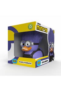 TUBBZ Numskull - Best of TUBBZ Boîte Canard de bain - Minions - Minion Mauve "Méchant" - 9cm minions Figurer och repliker