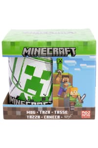 Stor Stor - Minecraft - "IconicMono" Keramikbecher in Geschenkbox 325ml minecraft Tassen, Becher und Gläser