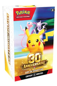 The Pokémon Company Pokémon JCC : Lot de boosters 30e Anniversaire - FR pokemon Pokémon JCC