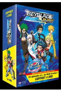 Dist Belga Beyblade Burst Evolution - Volume 1 à 4 : Nouveau Départ ! + En route vers le sommet ! + A la recherche de Shu ! + La ligue internationale !  DVD BOX