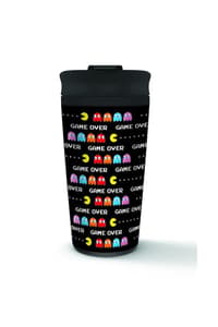 Pyramid International Pac-Man - Pac-Man (Game Over) Metal Travel Mug 450ml pac, man Mugs, Cups & Glasses