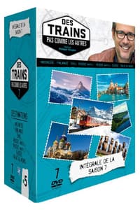 Lcj Des trains pas comme les autres - Saison 7 : 7 Destinations de rêve - Indonésie - Finlande - Chili - Suisse - Italie du Nord - Russie partie 1 - Russie partie 2  DVD BOX