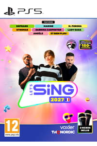 THQ Nordic Let's Sing 2027 - Hits français et internationaux + 2 Microphones - PS5 let, sing Playstation 5 Juegos