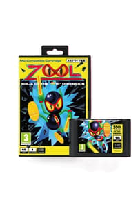 33 Games SEGA Mega Drive - Zool, Ninja of the "Nth" Dimension - Premium Collector's Edition - Retro Gaming version  