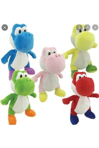 Nintendo Nintendo - Assortimento di peluche Yoshi in piedi da 20 cm (display da 12 unità) Super, Mario nintendo Plysj